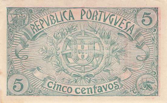 5 Centavos 5.4.1918